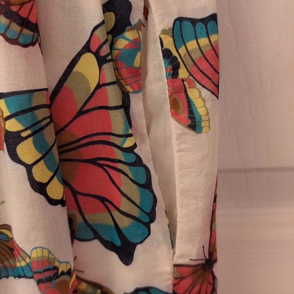 New Butterfly Print Sundress